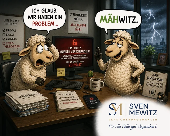 Cyber — Ransomware-Angriff
